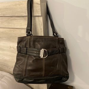 Tignanello Brown Shoulder Bag